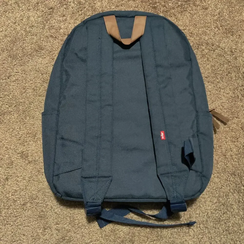 Levi's Kids School Backpack Navy Brown Boys‎ / Girls New